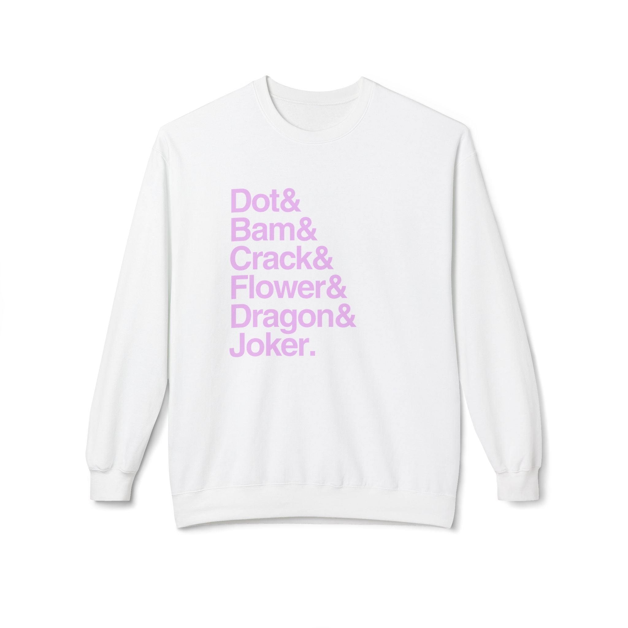 Dot & Bam & Crack - Womens Sweatshirt