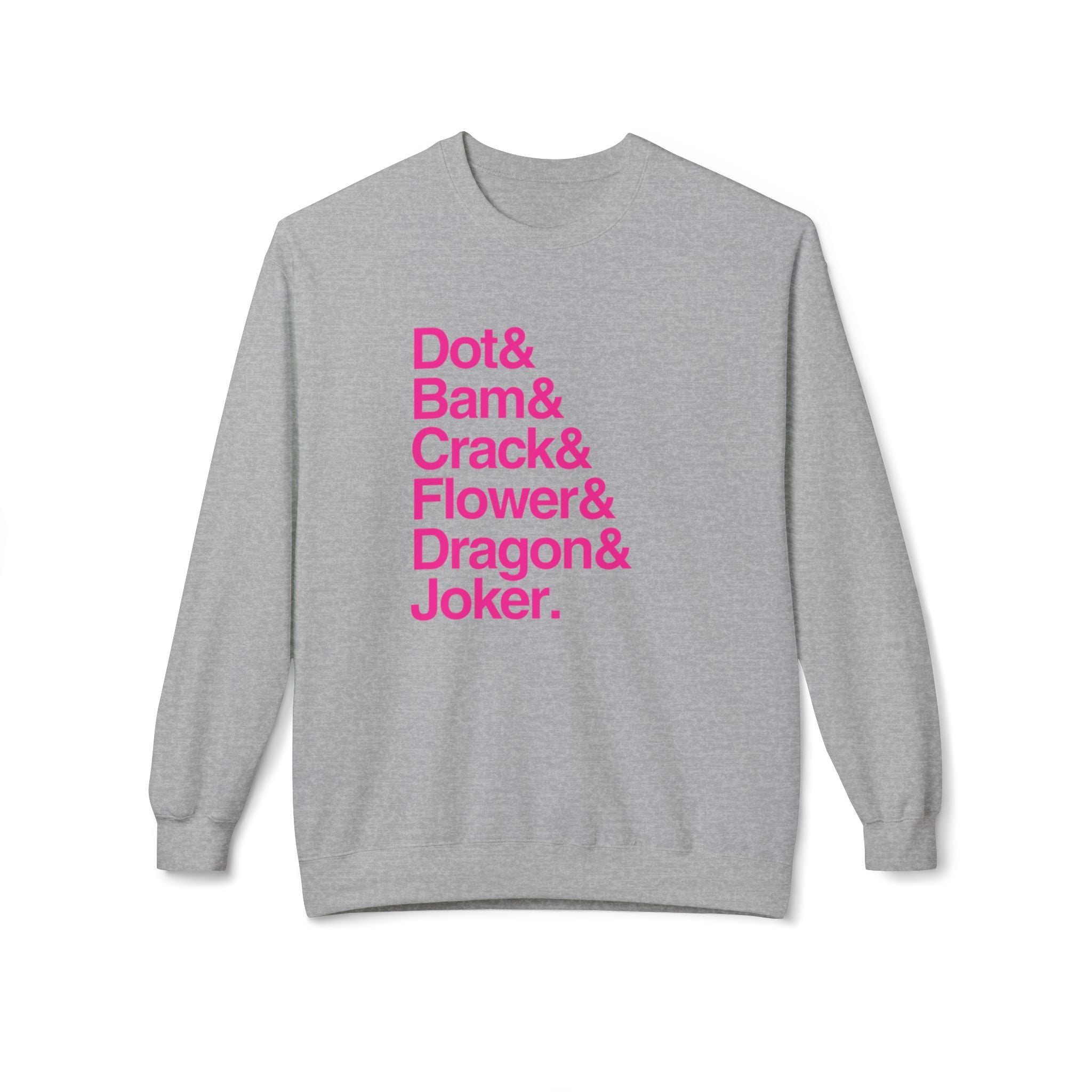 Dot & Bam & Crack - Womens Sweatshirt